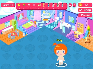 Флеш игра Мой сладкий малыш